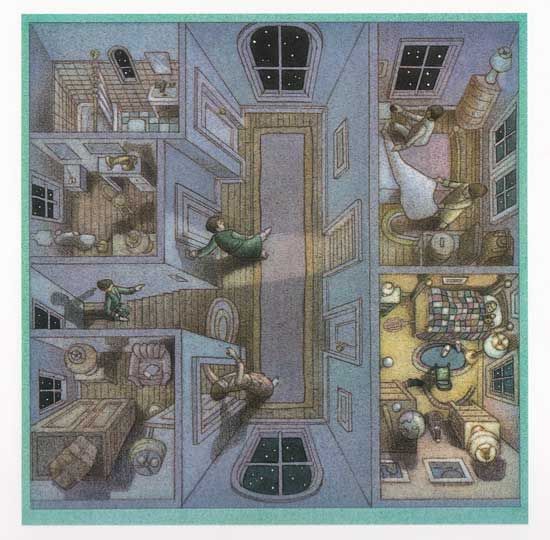 Leo and Diane Dillon's visual Art The Art of Leo and Diane Dillon: Ray Bradbury: Switch On the Night