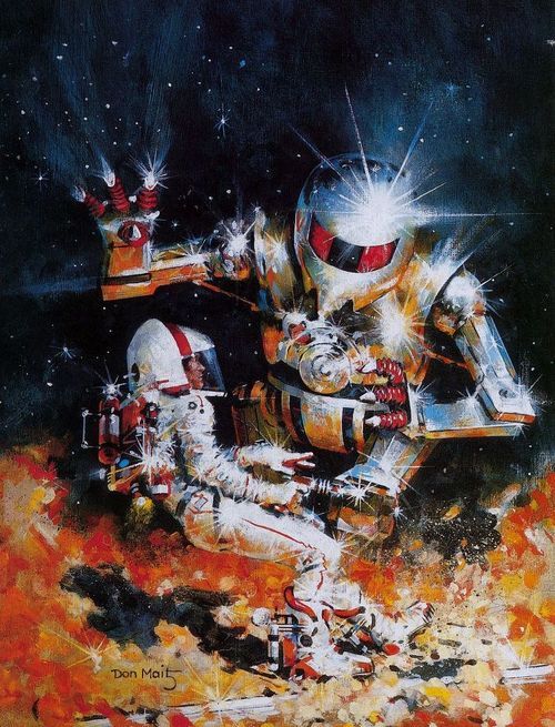 Don Maitz's visual Art The Big Sun of Mercury by Don Maitz