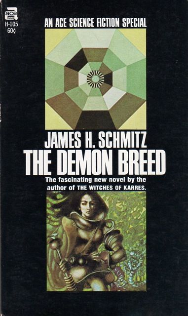 Leo and Diane Dillon's Covers Art The Demon Breed by James H. Schmitz (Ace:1968)