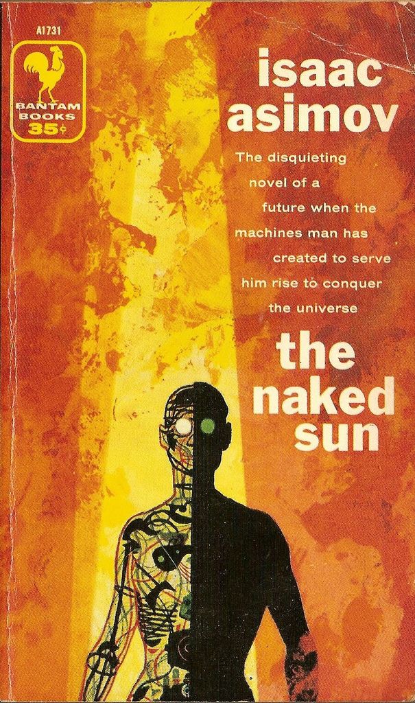Richard M. Powers's Covers Art The Naked Sun. bantam a1731 by Boy de Haas, via Flickr