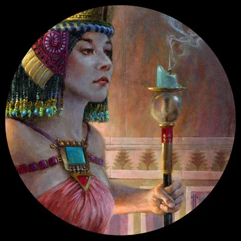 Richard Hescox's visual Art The Portent - Richard Hescox