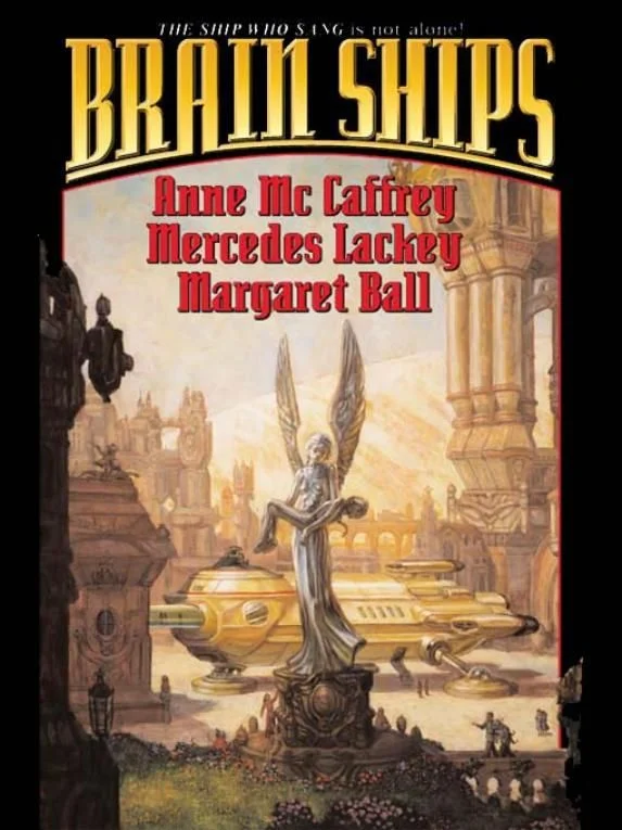 Thomas Kidd's Visionary Art The Ship Who Searched & Partnership (Brain Ships) - Anne McCaffrey