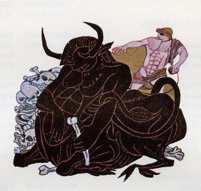 Leo and Diane Dillon's visual Art Theseus by Leo and Diane Dillon