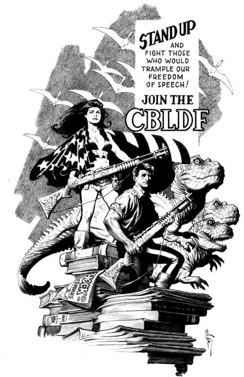 Mark Schultz's visual Art This contains an image of: BRUDE'S WORLD: Photo