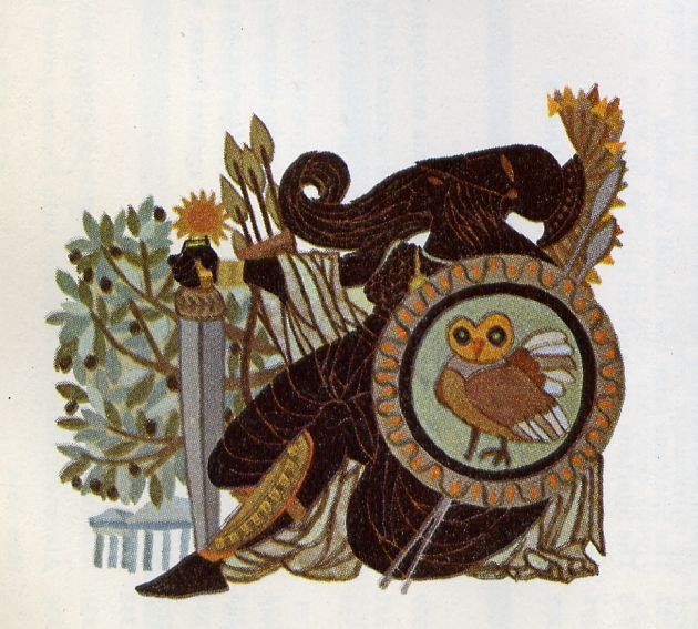 Leo and Diane Dillon's visual Art This contains an image of: C. M. Bowra: Classical Greece