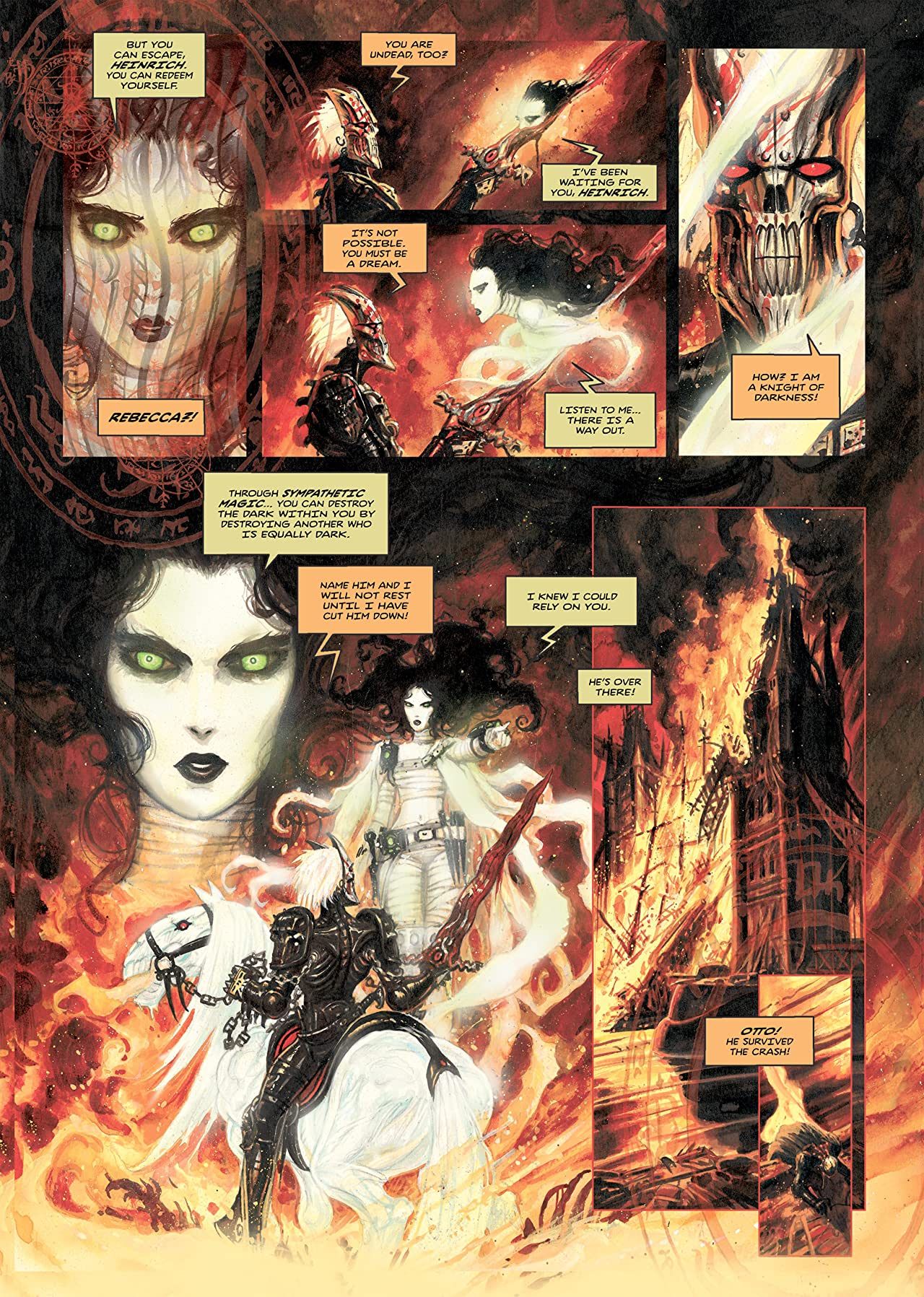Olivier Ledroit's Visionary Art This contains an image of: Read Comics, Graphic Novels, Manga and More
