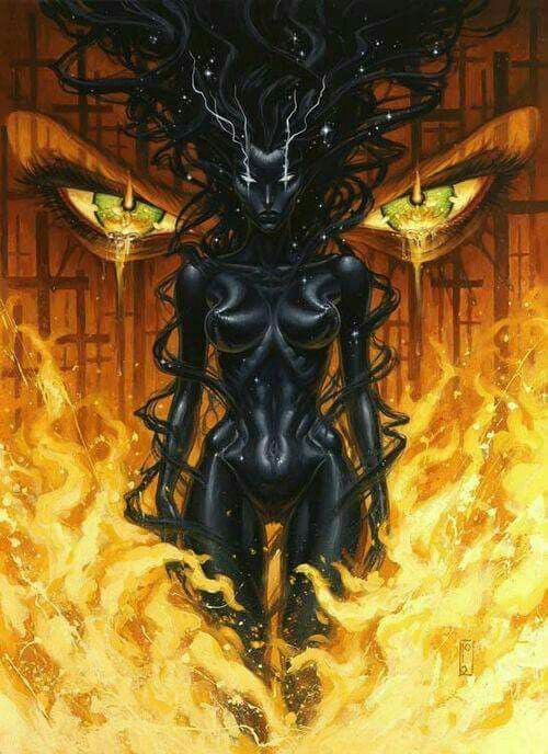 Olivier Ledroit's Visionary Art This contains an image of: 