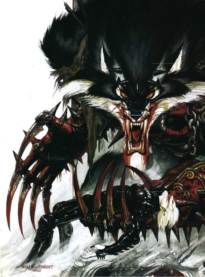 Olivier Ledroit's Visionary Art This contains an image of: 