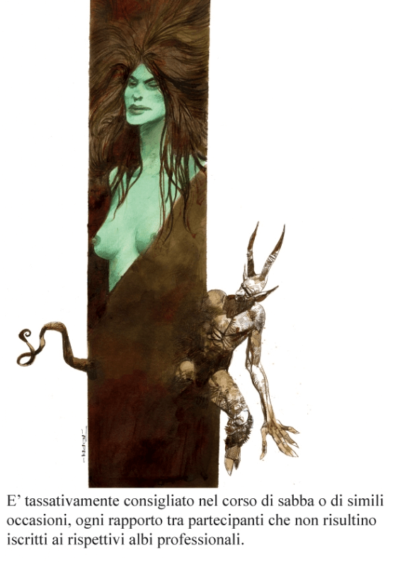 Sergio Toppi's visual Art This contains an image of: 