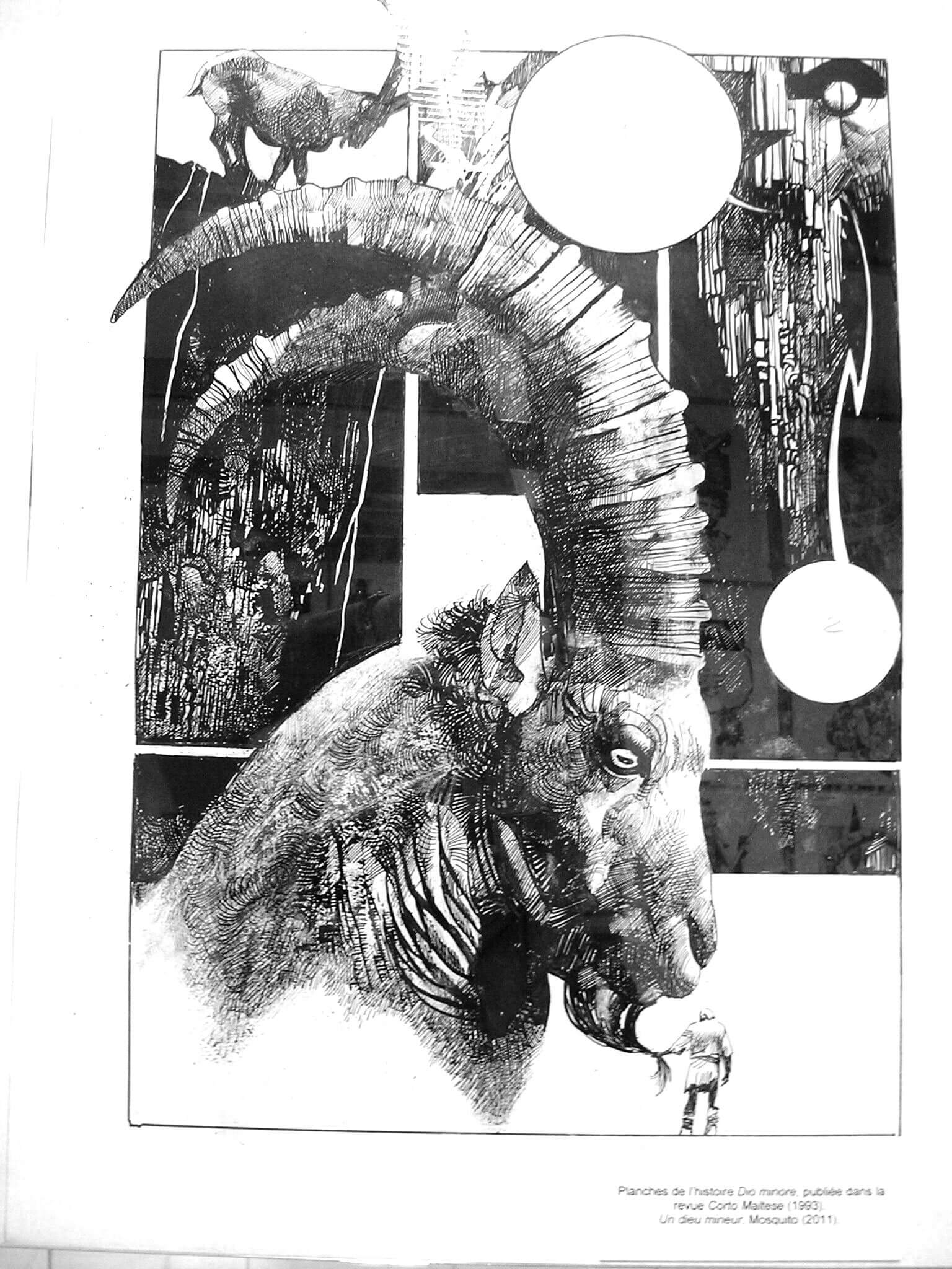 Sergio Toppi's visual Art This contains an image of: 