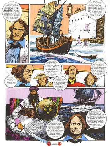 Sergio Toppi's visual Art This contains an image of: 