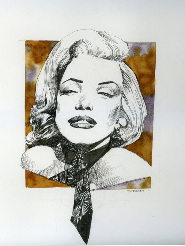 Sergio Toppi's visual Art This contains an image of: 