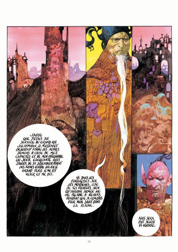 Sergio Toppi's visual Art This contains an image of: 
