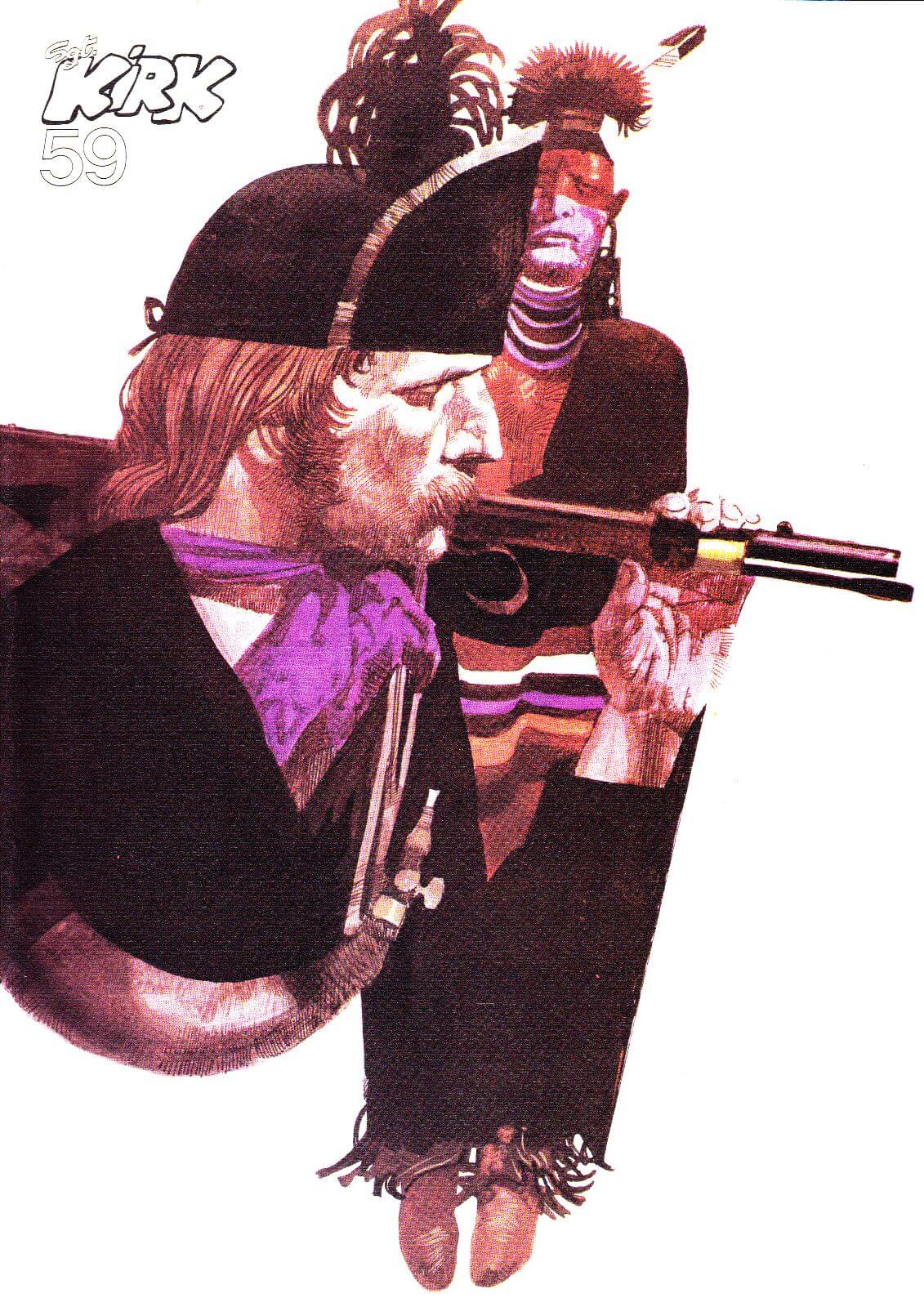 Sergio Toppi's visual Art This contains an image of: 