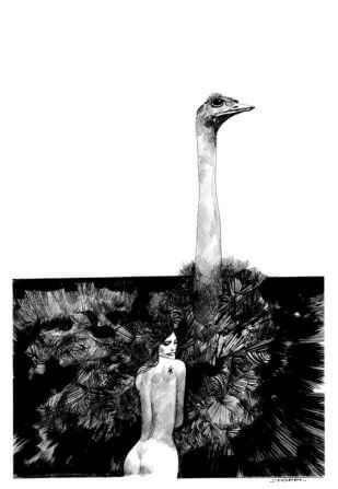 Sergio Toppi's visual Art This contains an image of: 