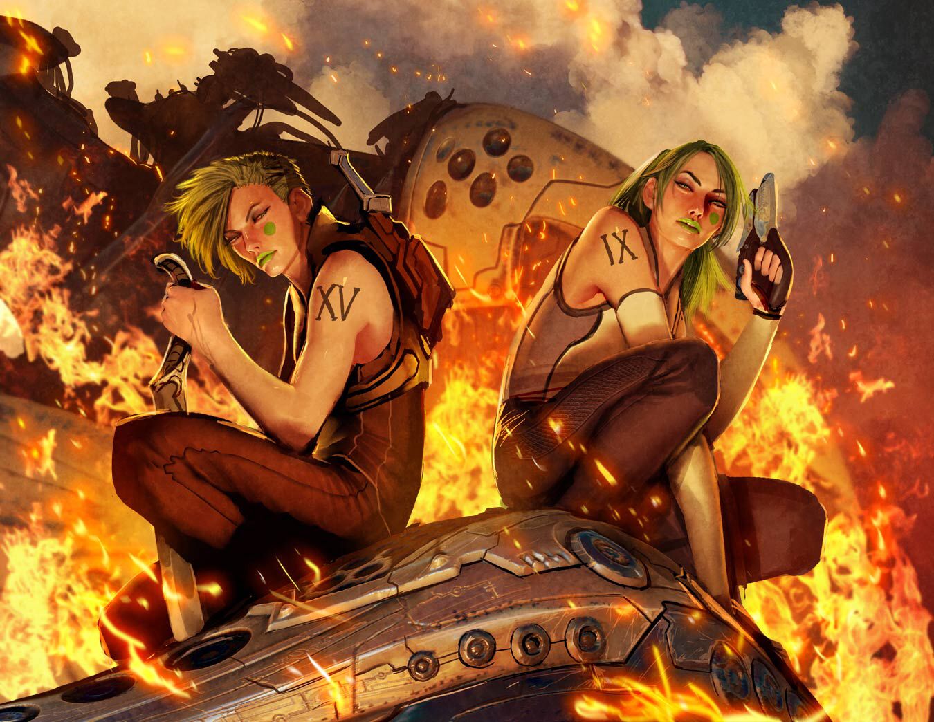 Stjepan Šejić's visual Art This contains an image of: 