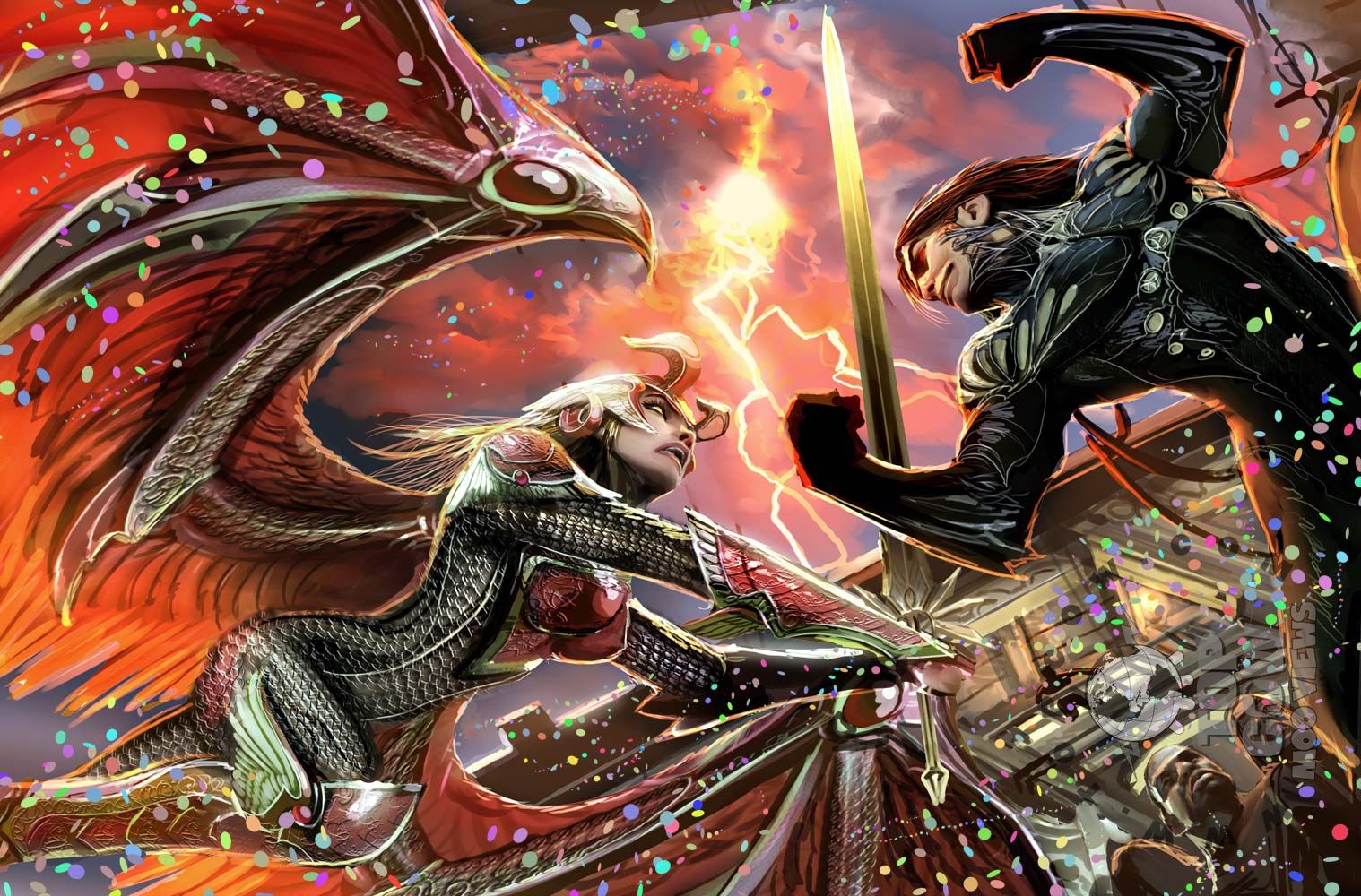 Stjepan Šejić's visual Art This contains an image of: 