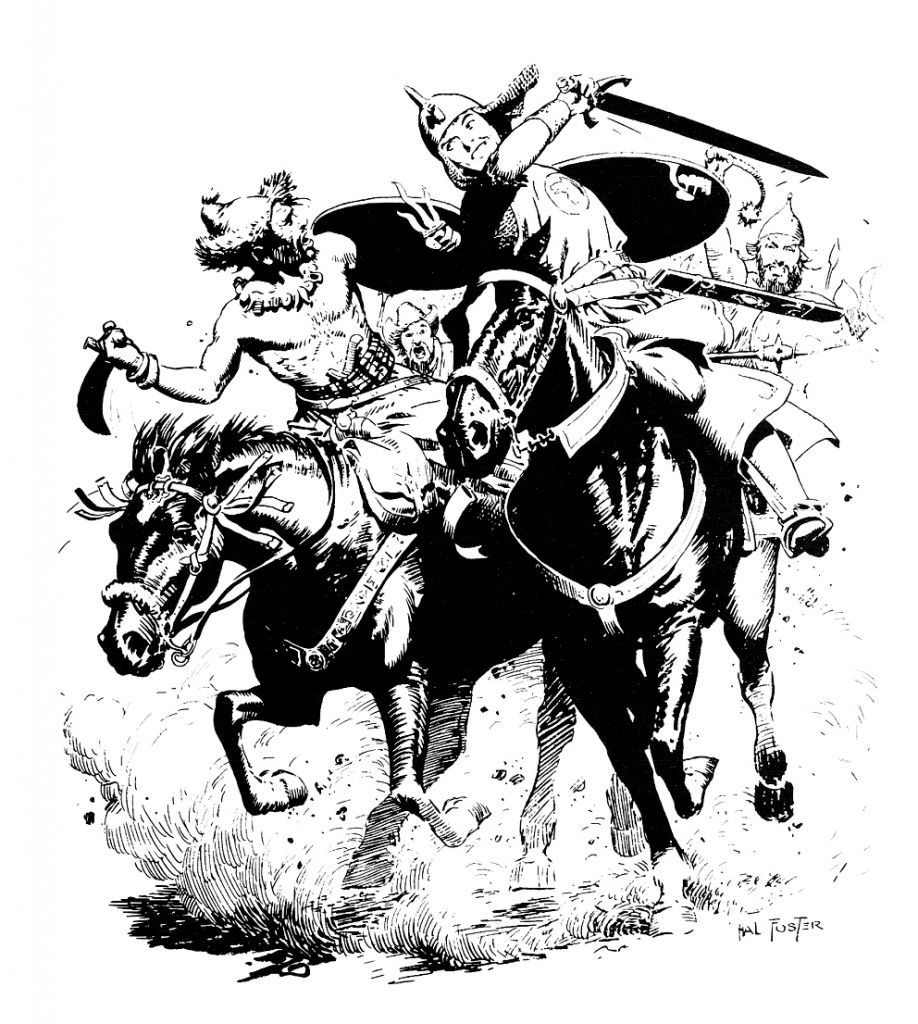 Hal Foster's Covers Art This contains an image of: 