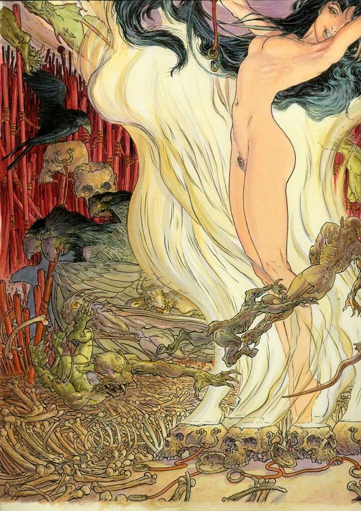 Michael Kaluta's visual Art This contains an image of: 