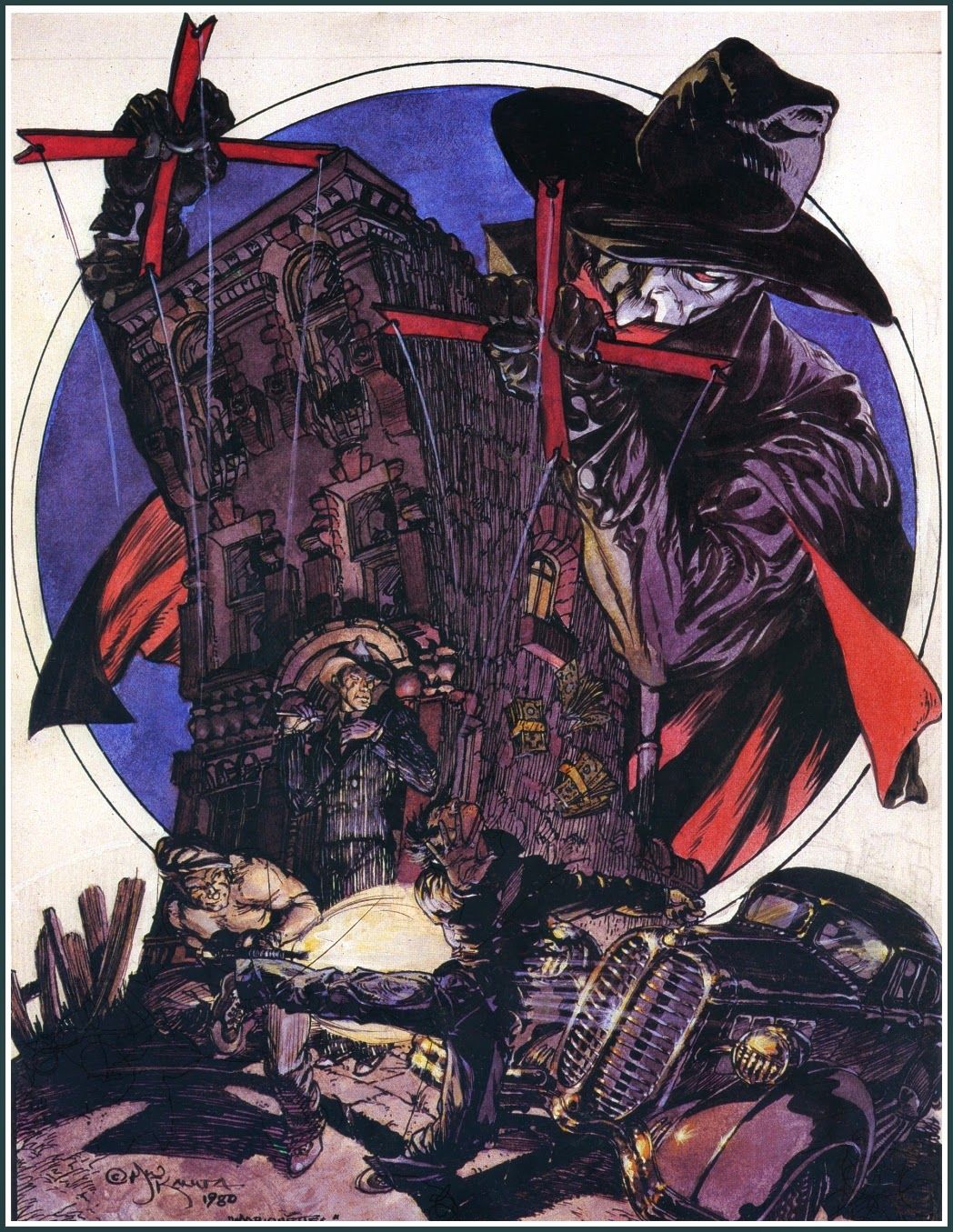 Michael Kaluta's visual Art This contains an image of: 