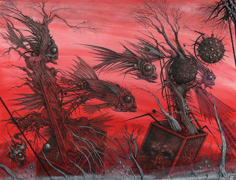 Ian Miller's visual Art This contains an image of: 