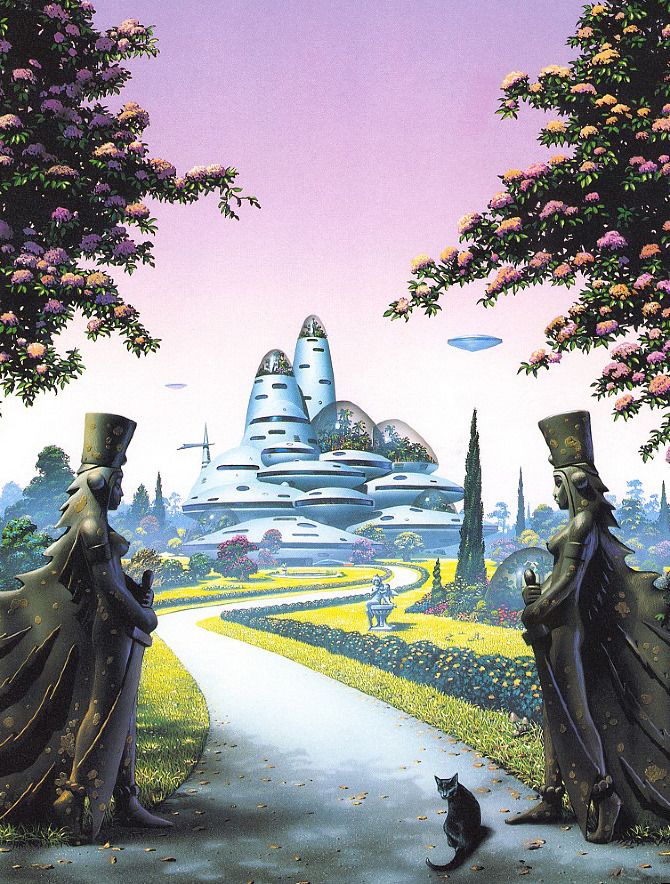 Tim White, One Million Tomorrows by Bob Shaw 1986.