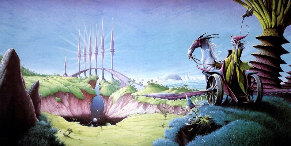 Time to Turn - Rodney Matthews. Also mine.