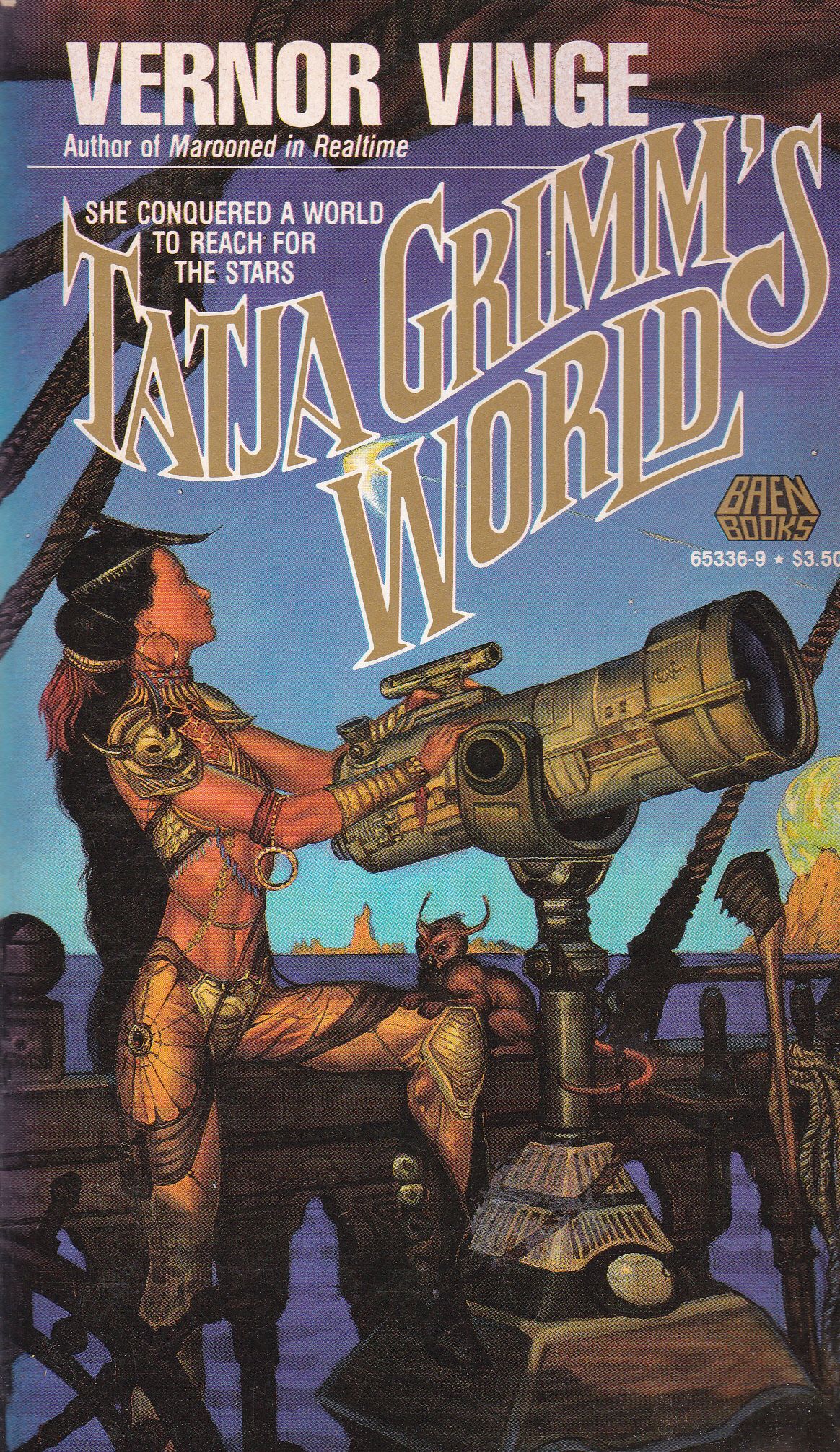 Thomas Kidd's Visionary Art Tom Kidd, Tatja Grimm's World by Vernor Vinge 1987.