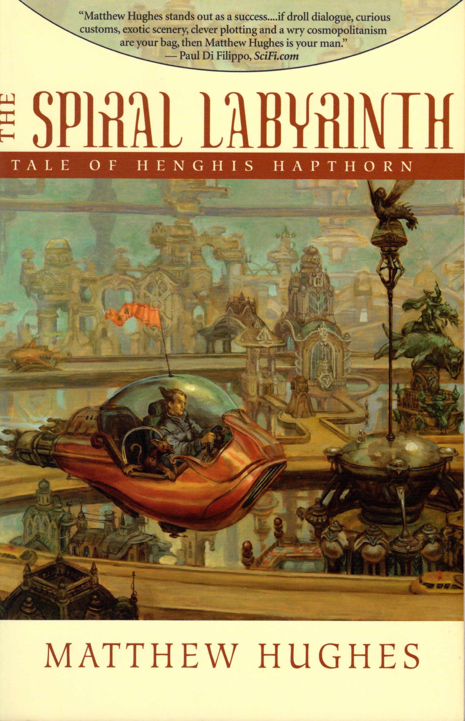 Thomas Kidd's Visionary Art Tom Kidd, The Spiral Labyrinth (Henghis Hapthorn 2) by Matthew Hughes 2007.