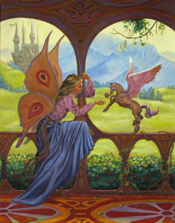 Thomas Kidd's Visionary Art Tom Kidd, The Unicorn Trade by Poul and Karen Anderson