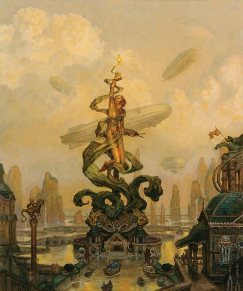 Thomas Kidd's Visionary Art Tom Kidd’s Incredible Illustrations