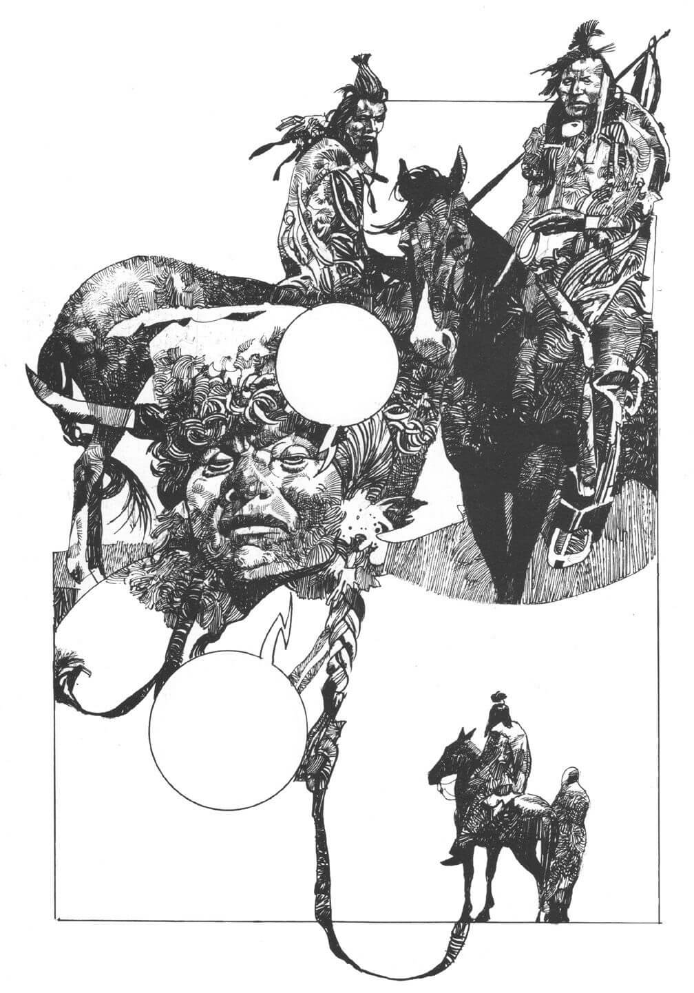 Sergio Toppi's visual Art Toppi