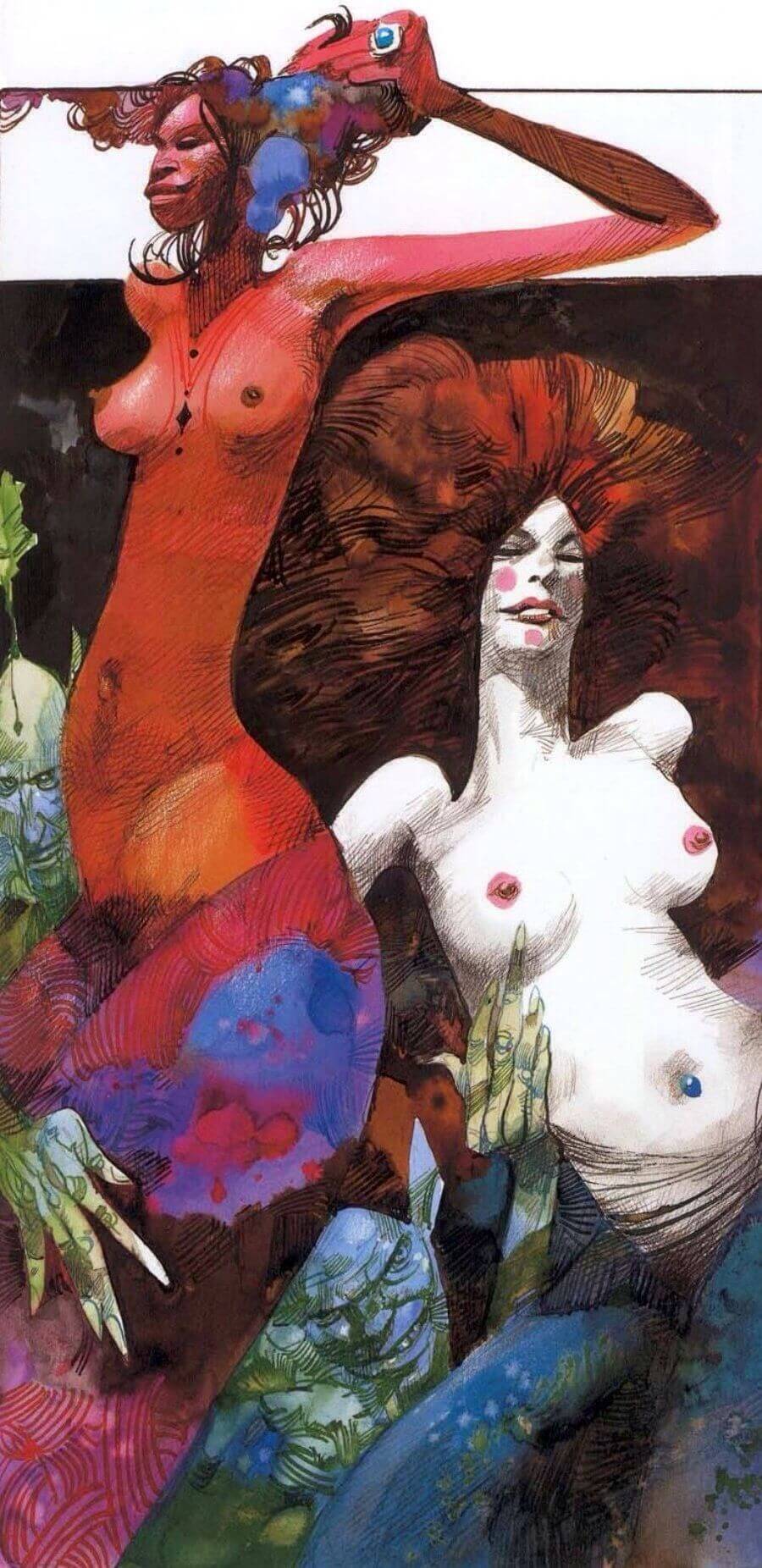 Sergio Toppi's visual Art Toppi