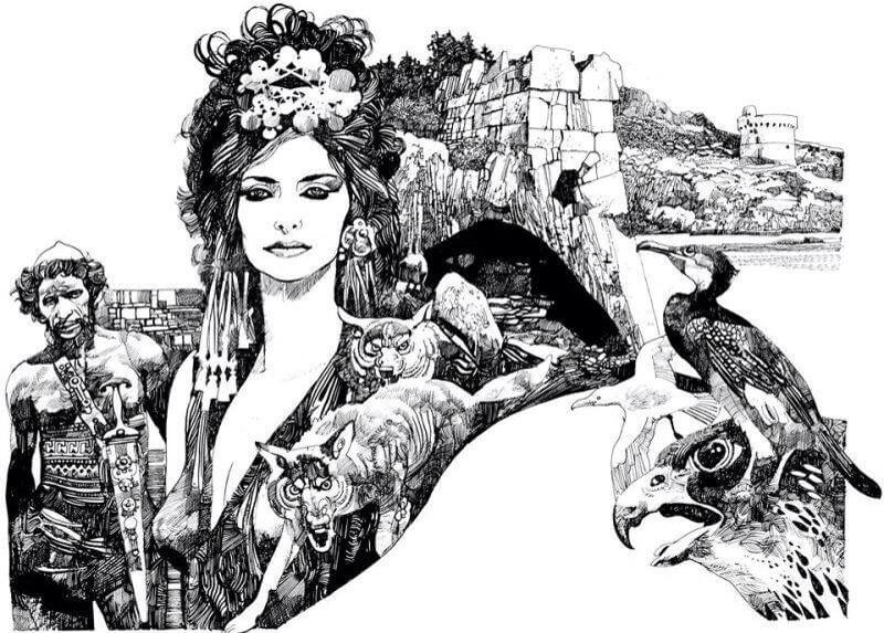 Sergio Toppi's visual Art Toppi