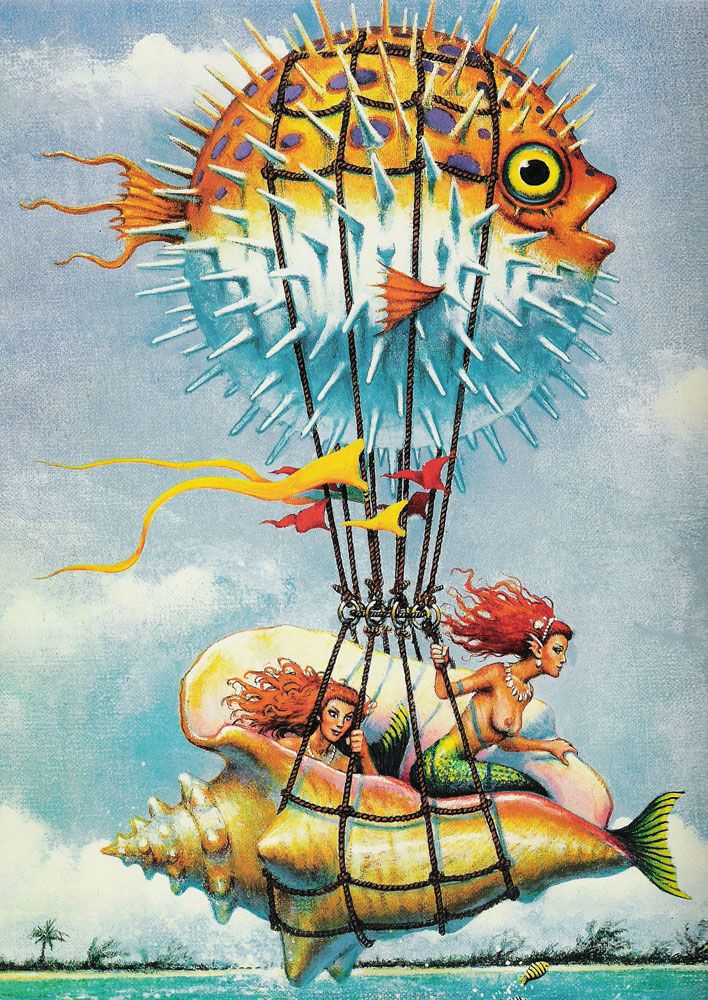 Don Maitz's visual Art “Tropical Fantasy” by Don Maitz.