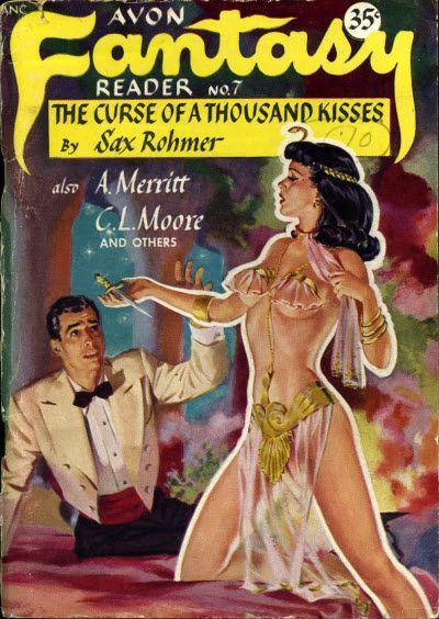 Avon Science Fiction and Fantasy Readers Covers Art Uncredited artist, Avon Fantasy Reader No. 7, 48-09.