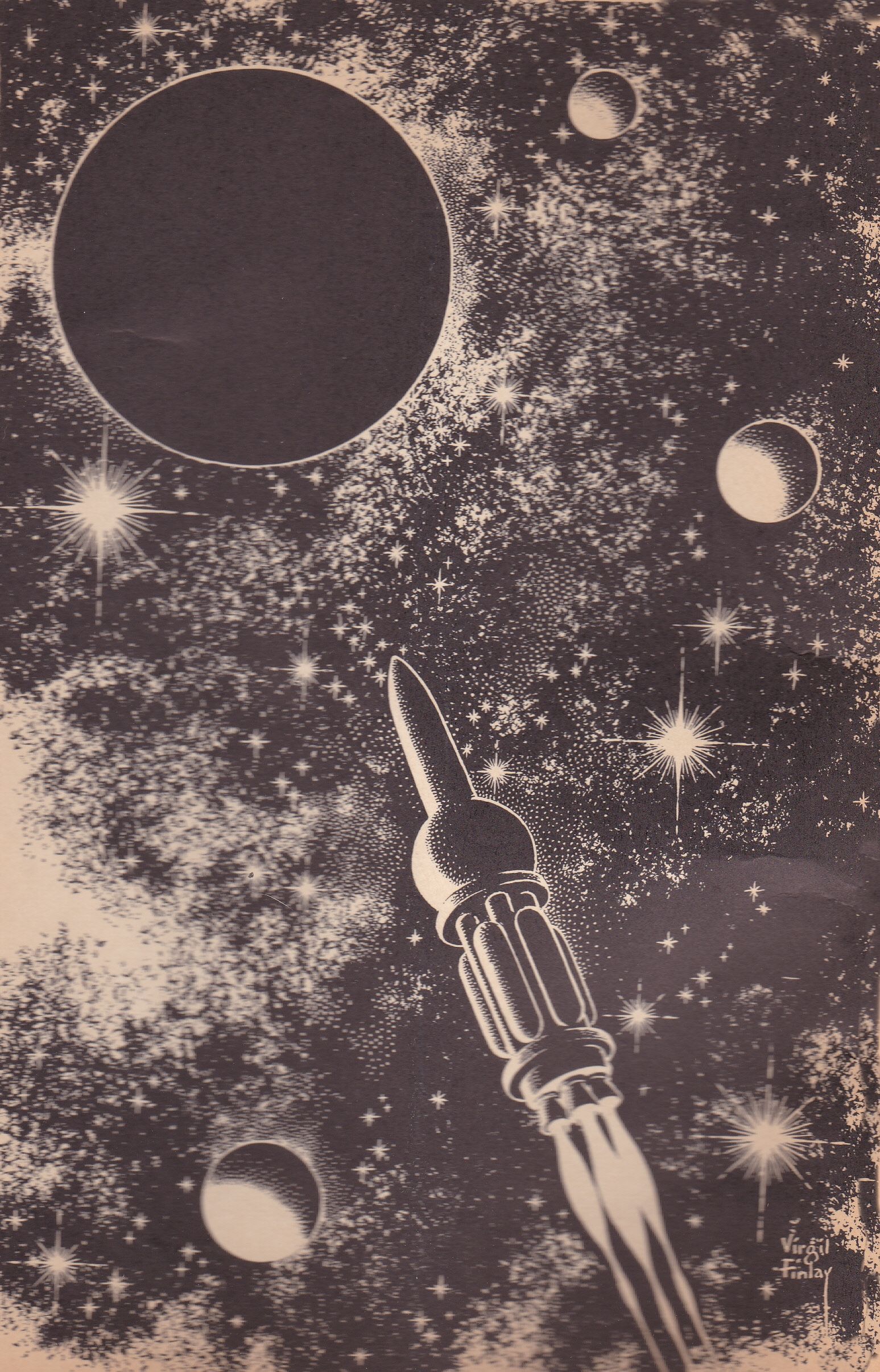 Virgil Finlay's visual Art Virgil Finlay