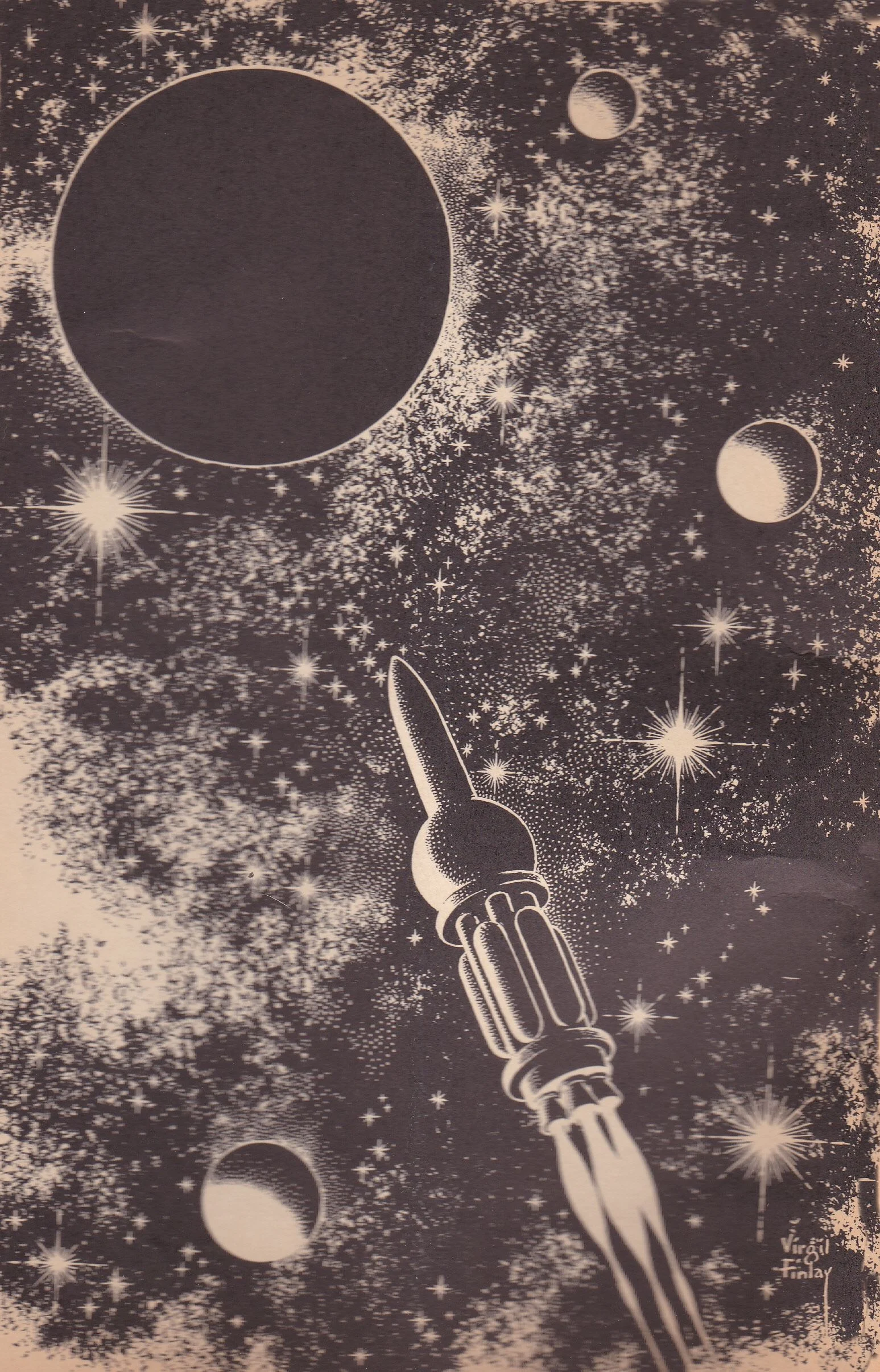 Virgil Finlay's visual Art Virgil Finlay