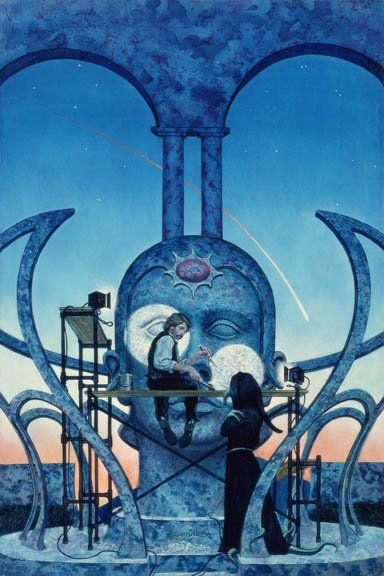 Don Maitz's visual Art WAVE WITHOUT A SHORE BY DON MAITZ