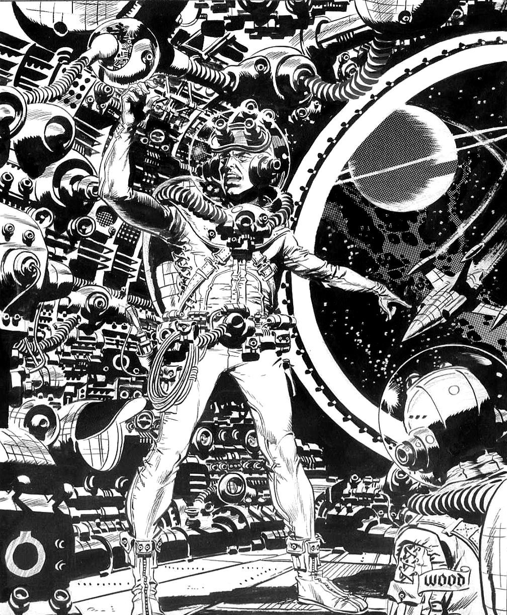 Wally Wood's Visionary Art Wally Wood, Incredible Science Fiction No. 33.