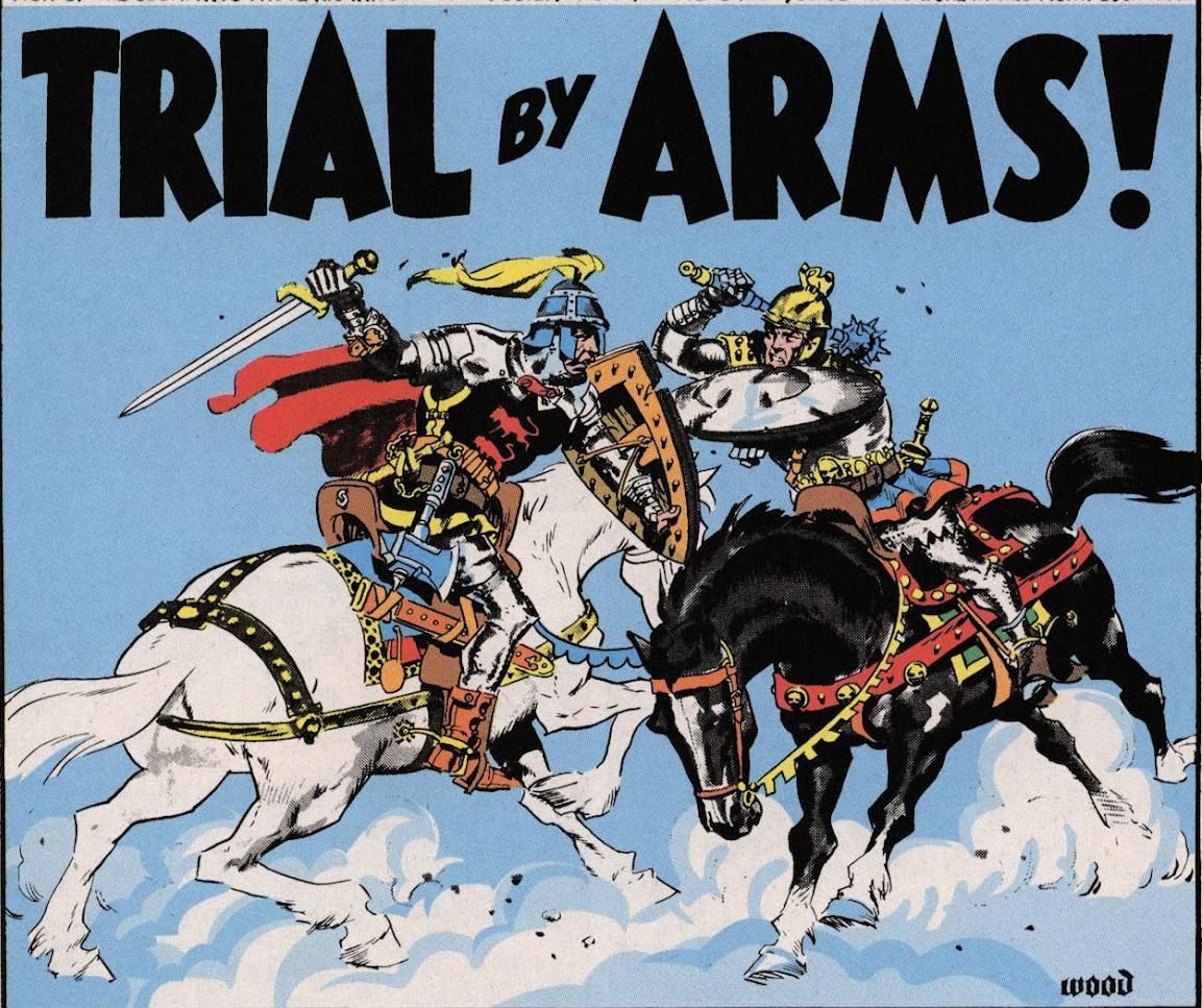 Wally Wood's Visionary Art Wally Wood, Trial by Arms.