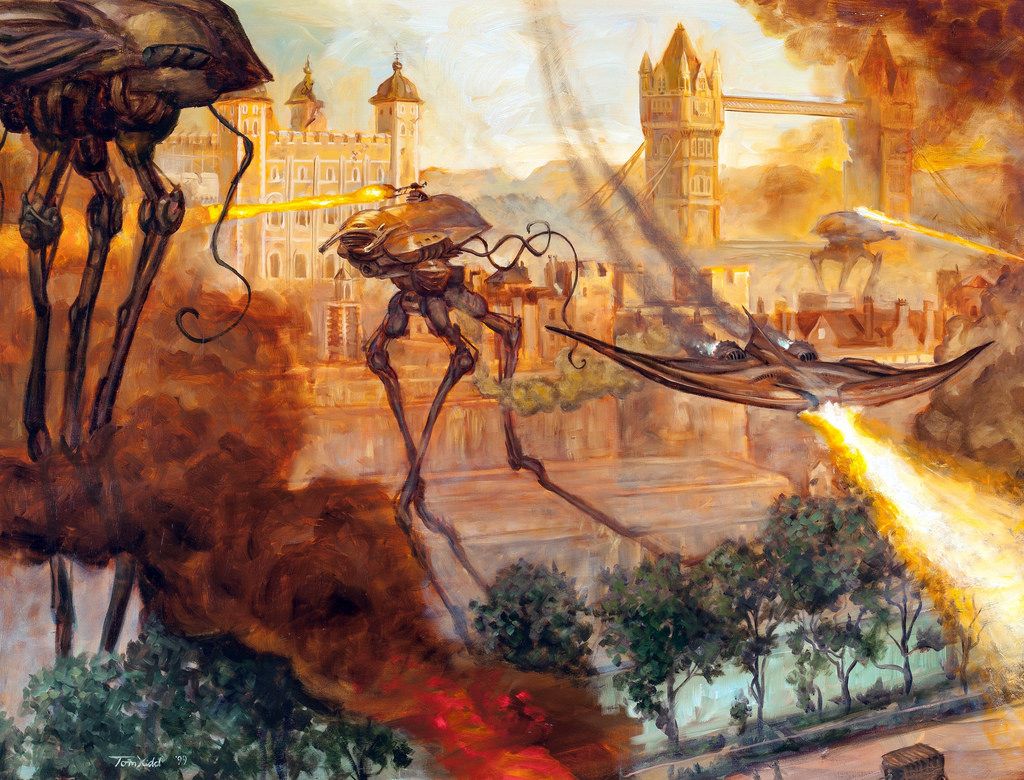 Thomas Kidd's Visionary Art War of the Worlds by Tom Kidd