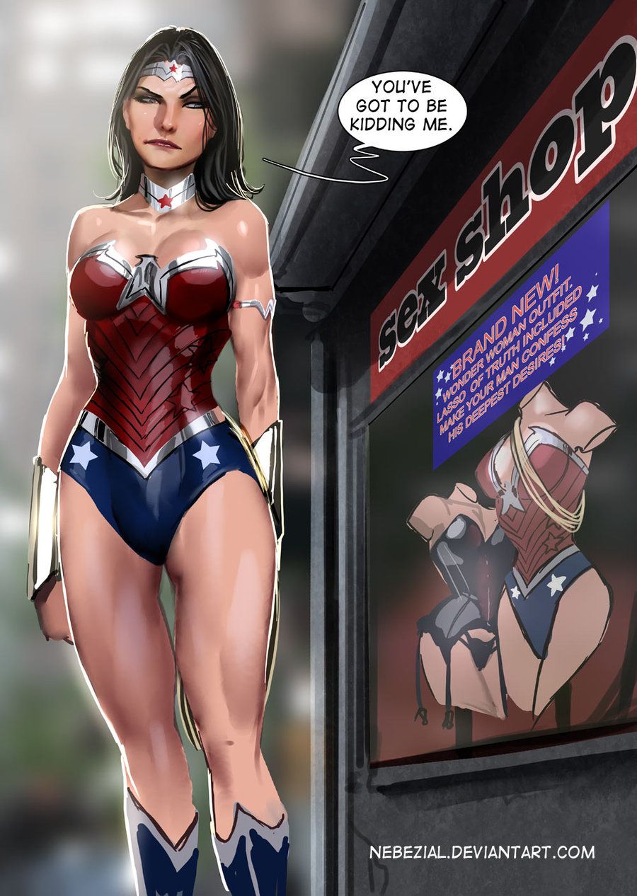 Stjepan Šejić's visual Art * Wonder Woman..this was inevitable  by *nebezial *