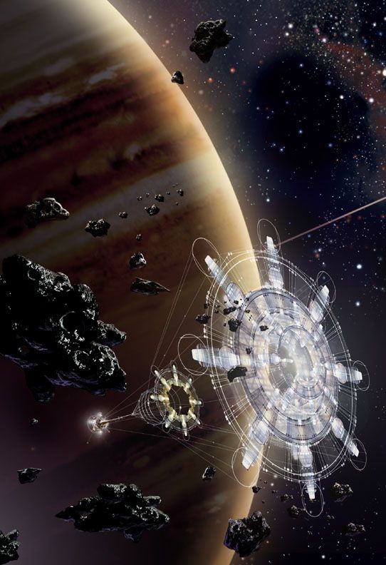 Wreck of the River of Stars. Beautiful cover to a damn good book.