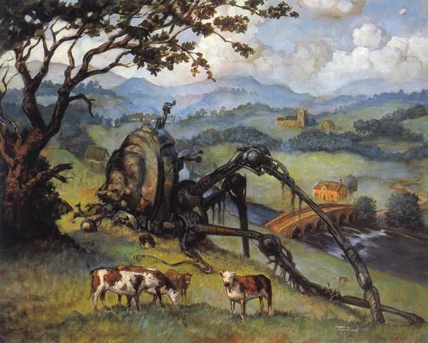 Thomas Kidd's Visionary Art after war of the worlds