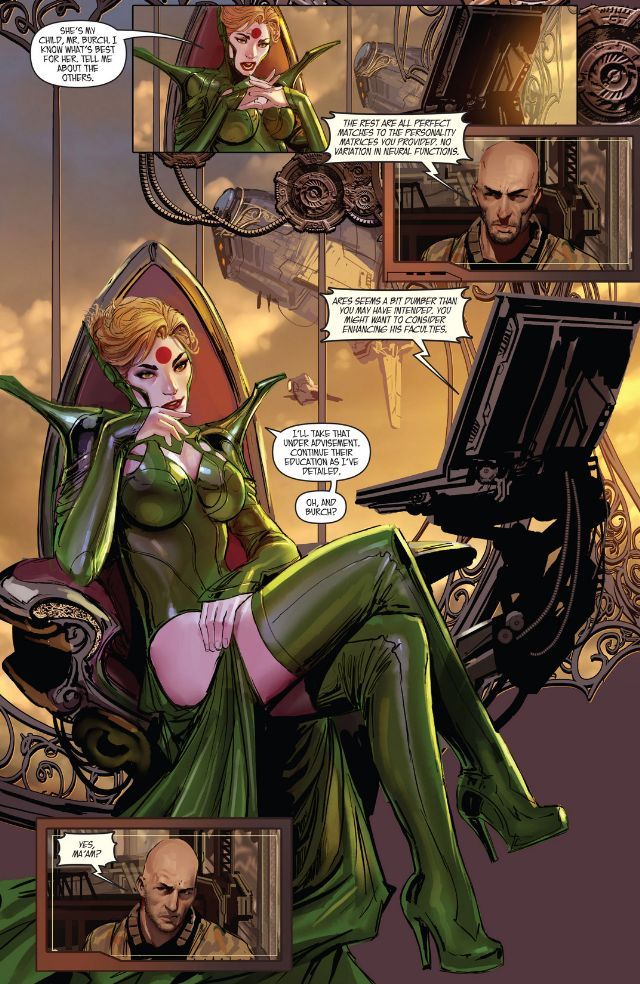 Stjepan Šejić's visual Art click for super-sized previews of Aphrodite IX Vol. 2 #10