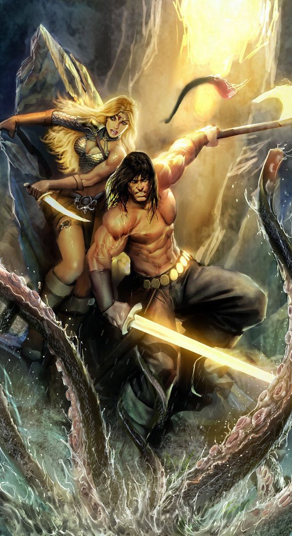 Stjepan Šejić's visual Art conan