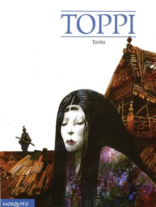 Sergio Toppi's visual Art couverture de Tanka