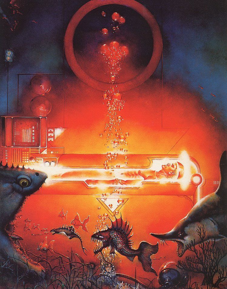 Don Maitz's visual Art don maitz   the hot sleep
