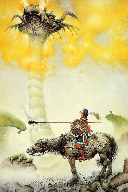 Don Maitz's visual Art don maitz - it takes courage